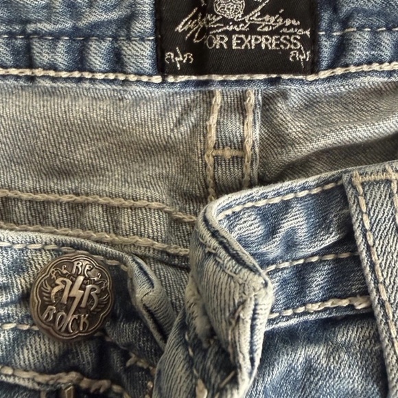 Lot of 3 Y2K ReRock Womens Jeans size 10R - Picture 6 of 9